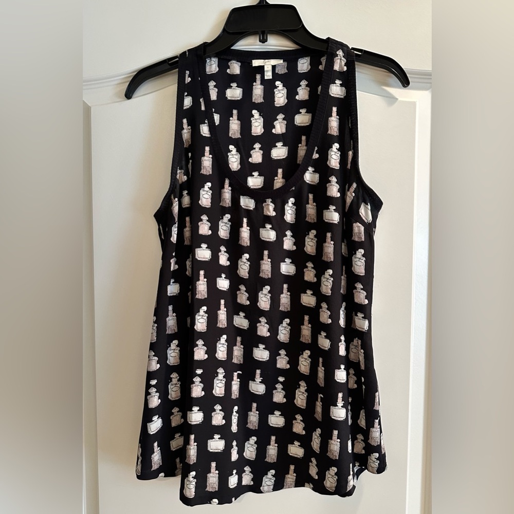 Joie Silk Perfume Bottle Tank/Cami. Size Small
